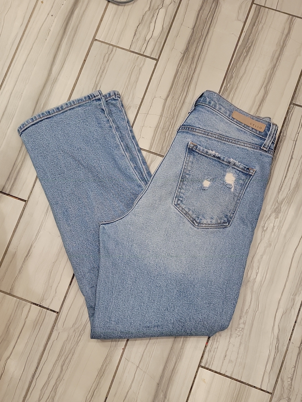 CELLO Light Blue Straight-Leg Women’s Jeans